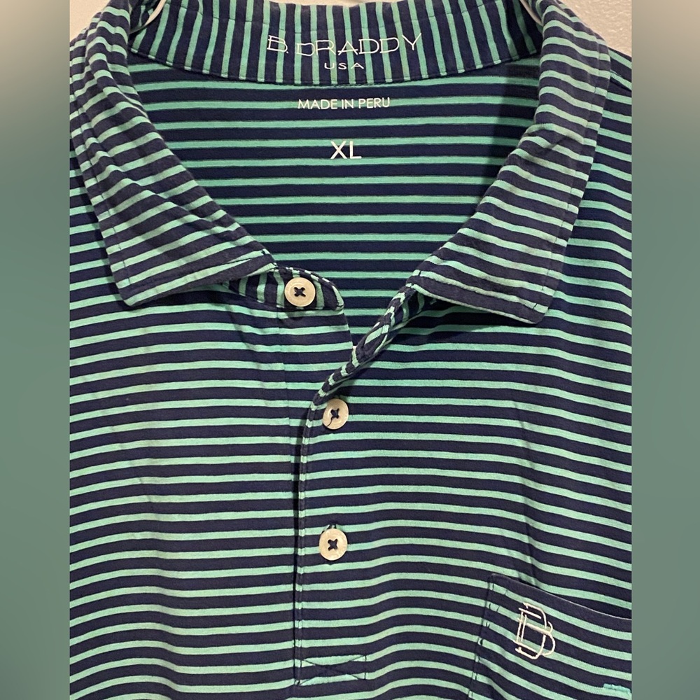 B Draddy Golf Shirt/ XL/ EUC